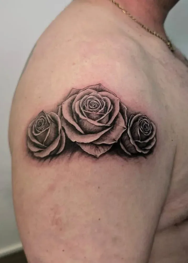 Tattoo Rosas Negras