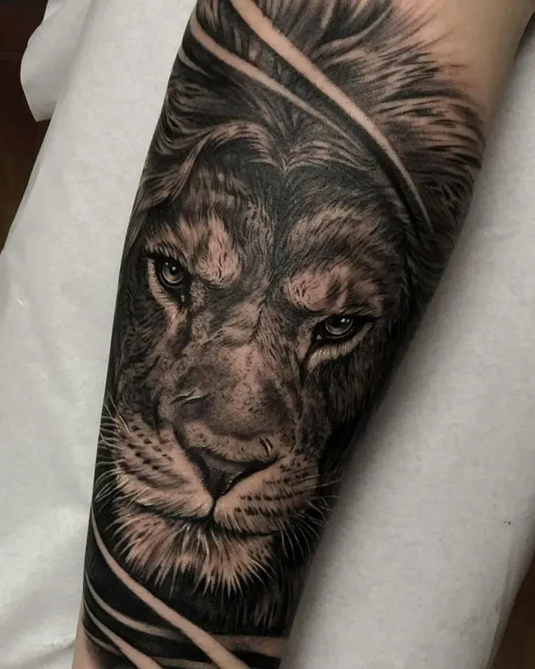 Tattoo Rey Leon