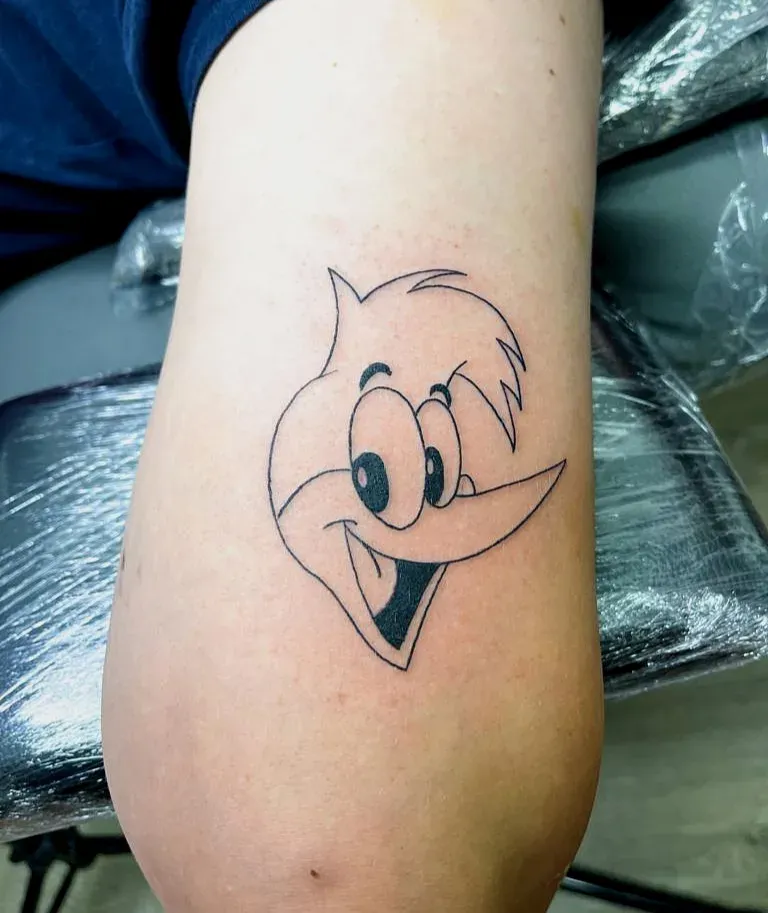 Tattoo Pajaro loco