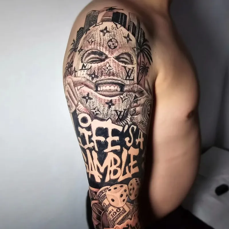 Tattoo Ganster