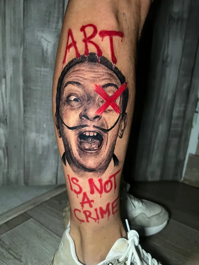 Tattoo Dali Art