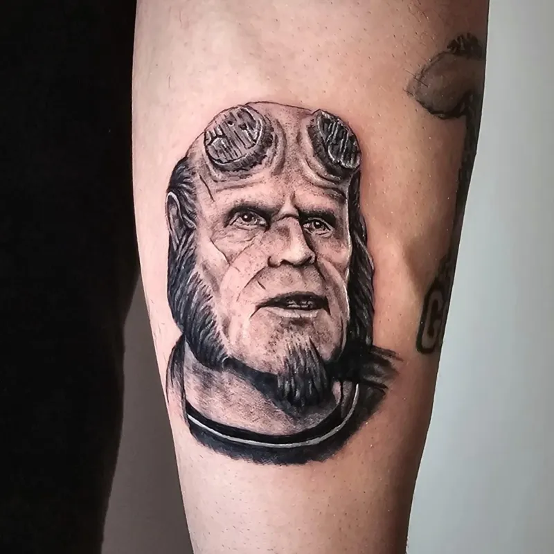 Tattoo Hellboy