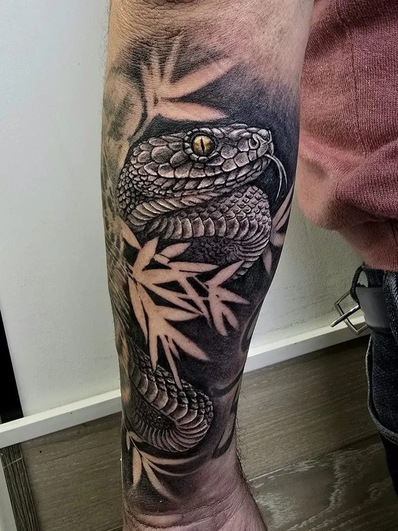 Tattoo Iguana