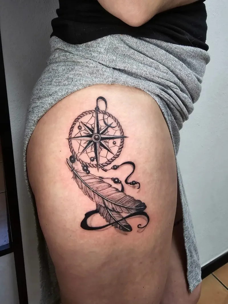 Tattoo  Brujula