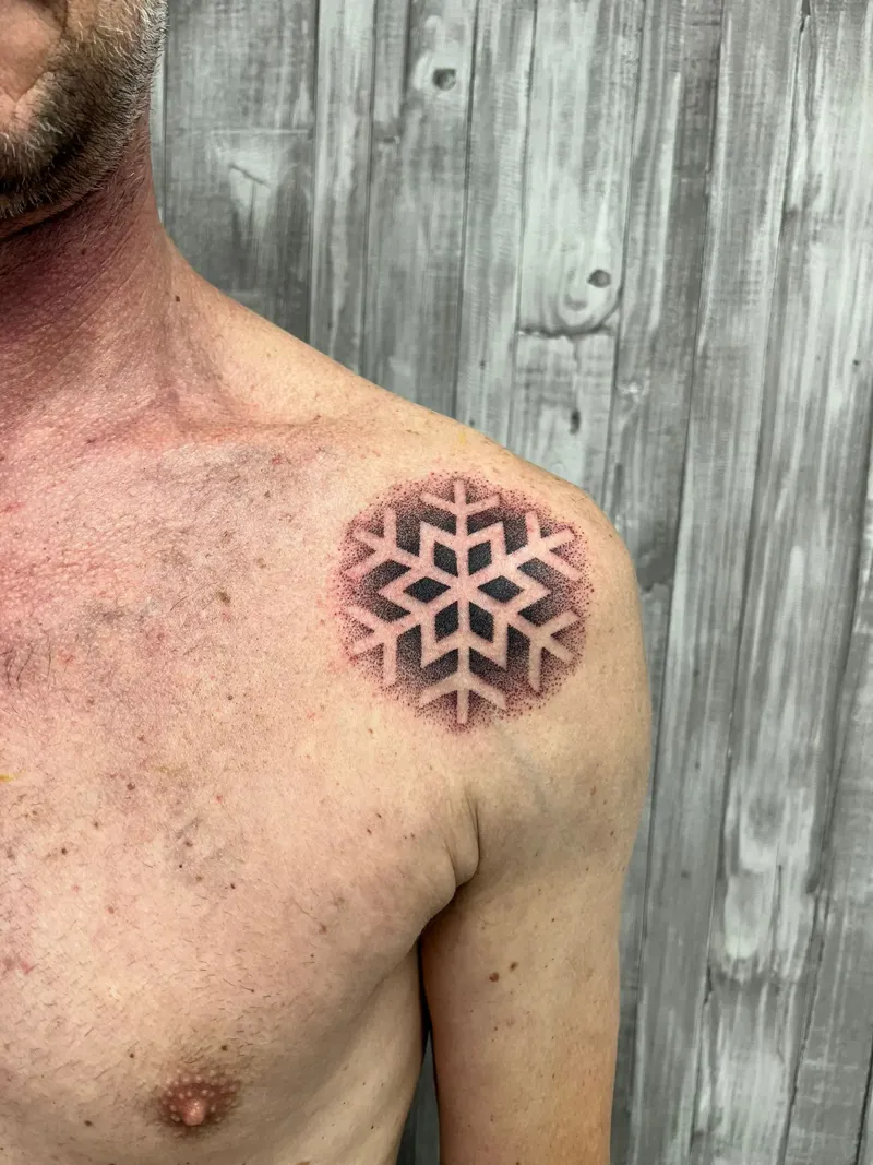 Tattoo Copo de Nieve