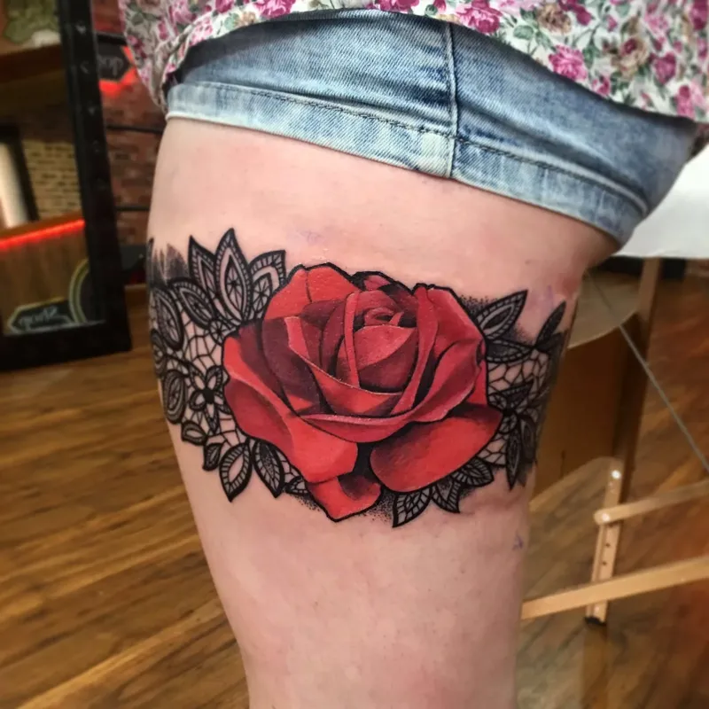 Tattoo Liguero rosa