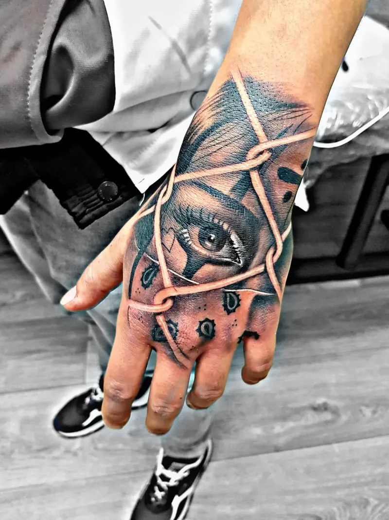 Tattoo Mano Chicano