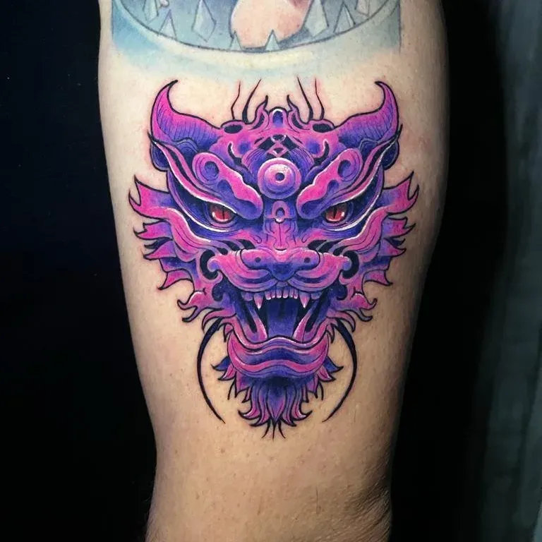 Tattoo Dragon color
