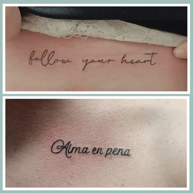 Tattoo Linea fina