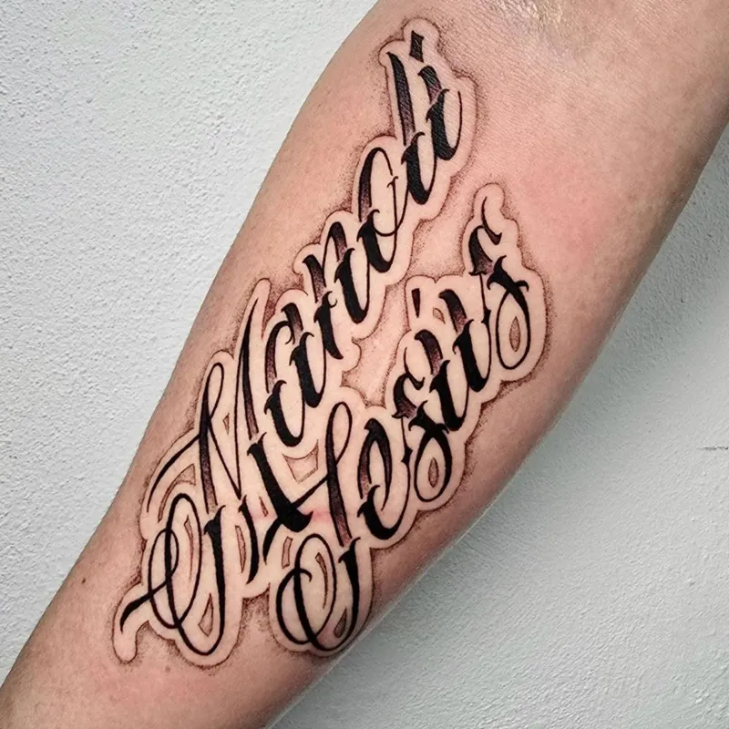 Tattoo Lettering