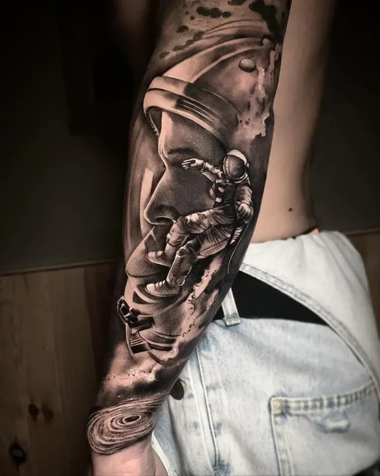 Tattoo Astronauta