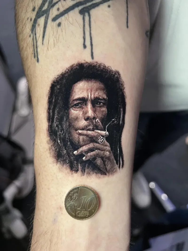 Tattoo Bob Marley