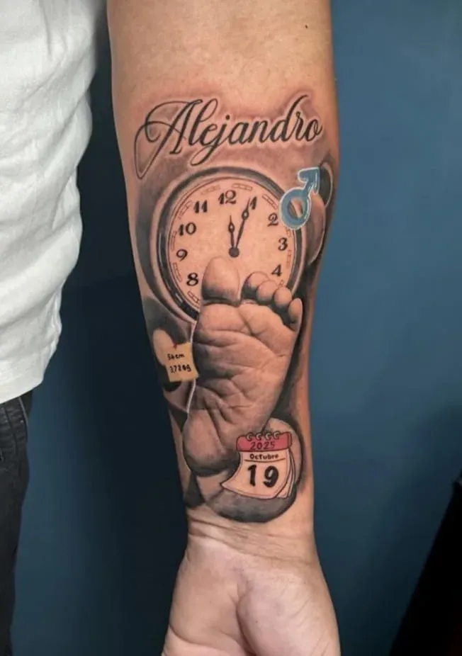 Tattoo Nacimiento de un hijo