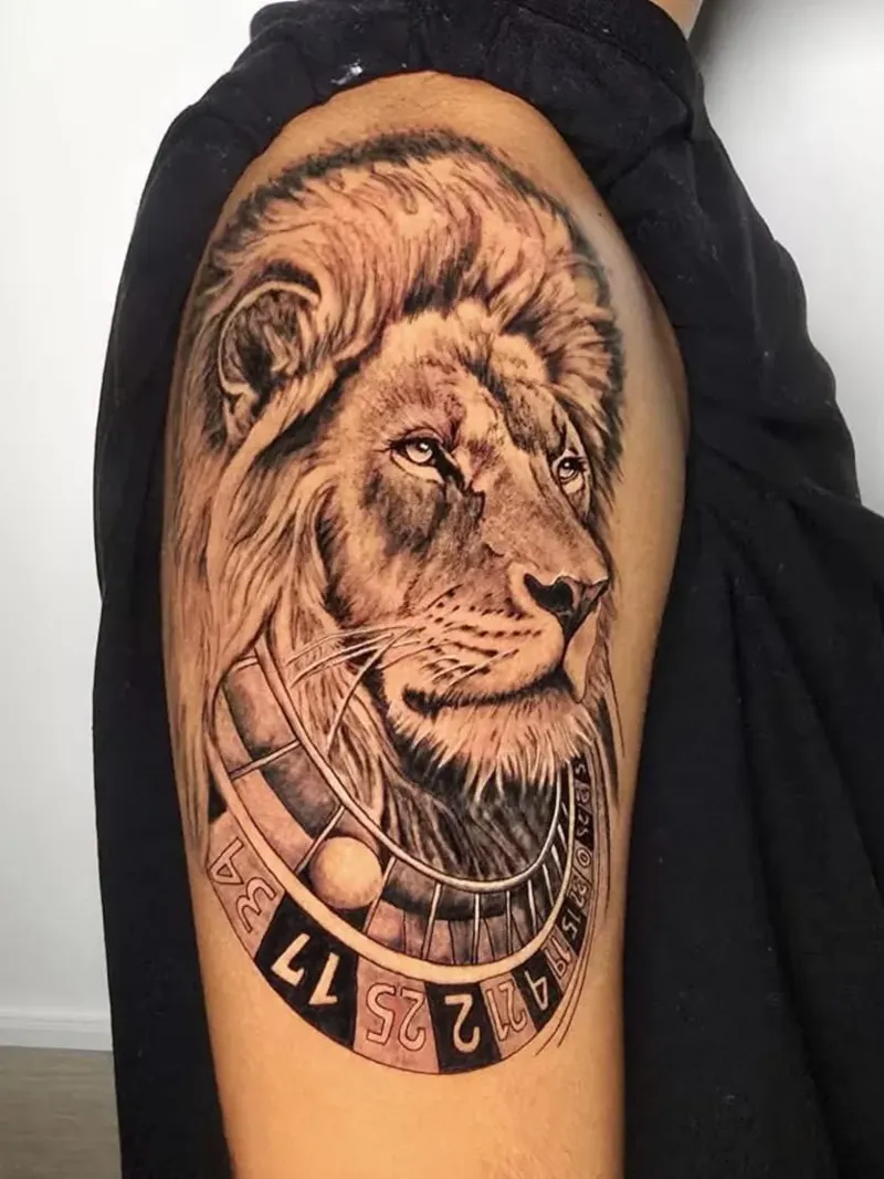 Tattoo Leon con ruleta
