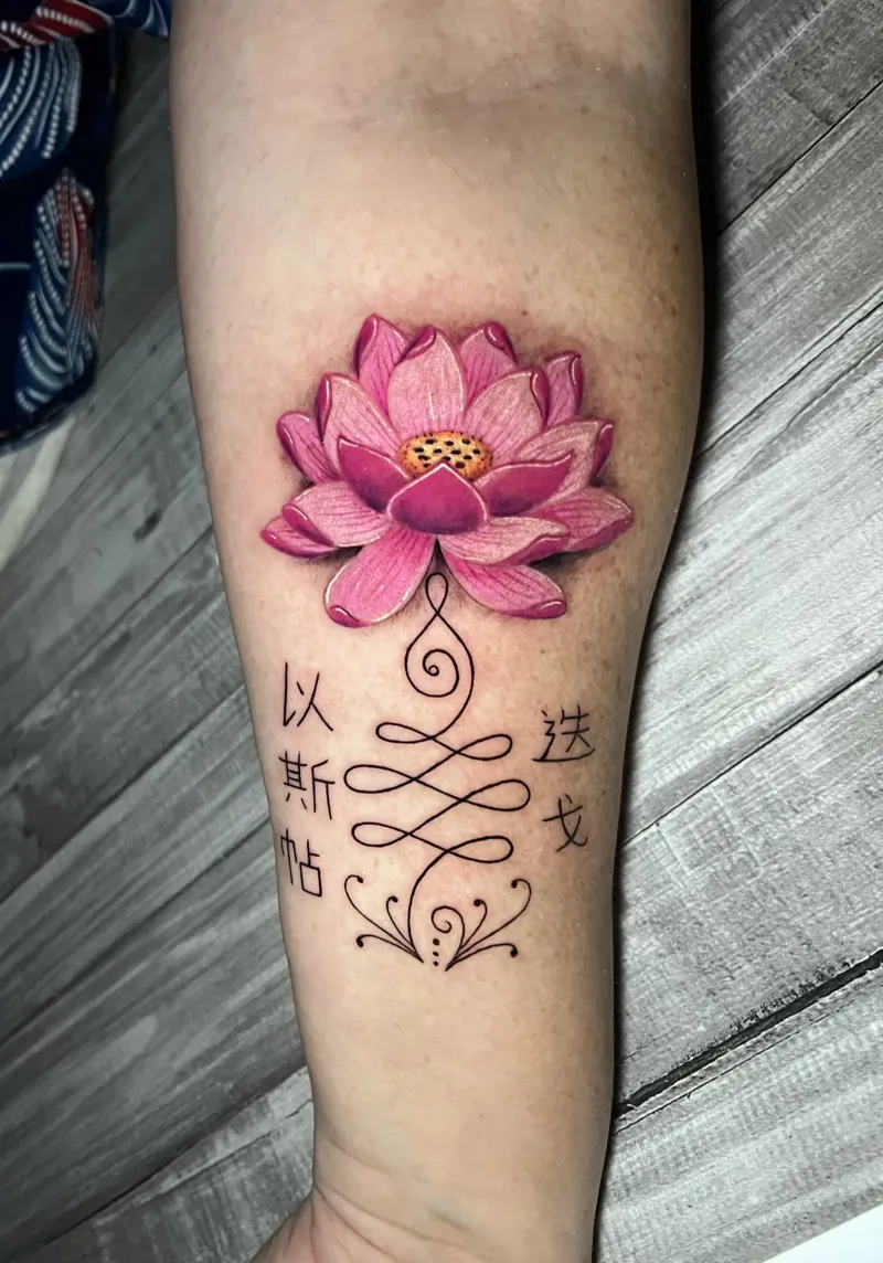 Tattoo Flor de Lotto